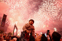 Oslavy Nov&eacute;ho roka v Lusaile v Katare. FOTO: Reuters