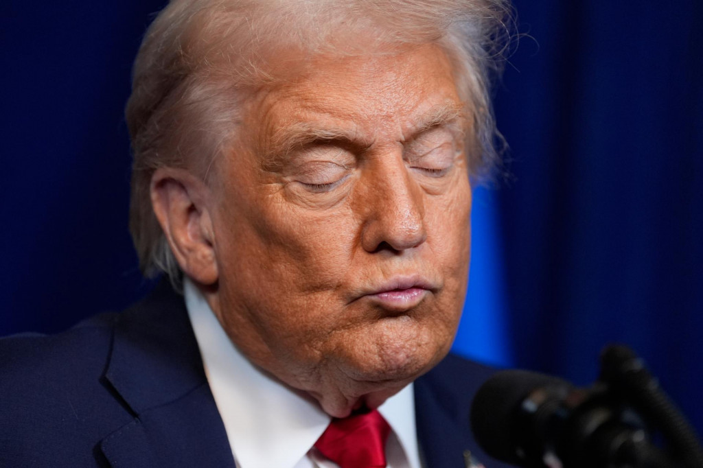 Americk&yacute; prezident Donald Trump. FOTO: TASR/AP