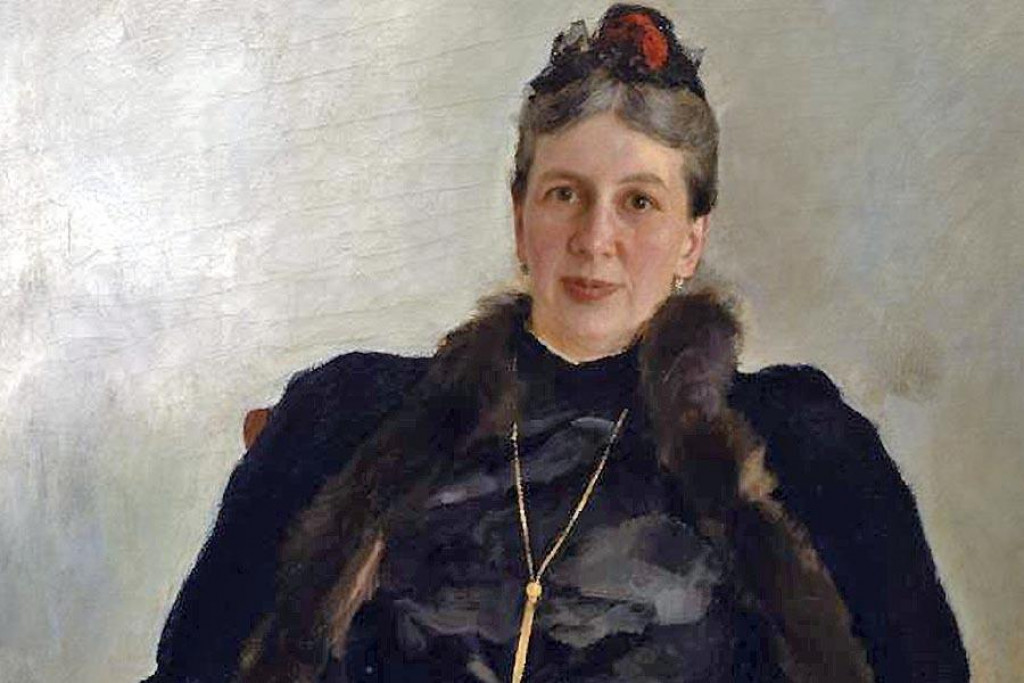 Sofia Tolst&aacute; (1844 &ndash; 1919), manželka a kľ&uacute;čov&aacute; spolupracovn&iacute;čka spisovateľa Leva Tolst&eacute;ho (na portr&eacute;te od rusk&eacute;ho maliara Valentina Serova).