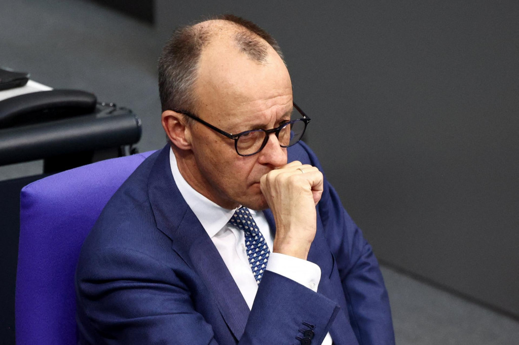 Nemeck&yacute; kancel&aacute;r Friedrich Merz. FOTO: REUTERS