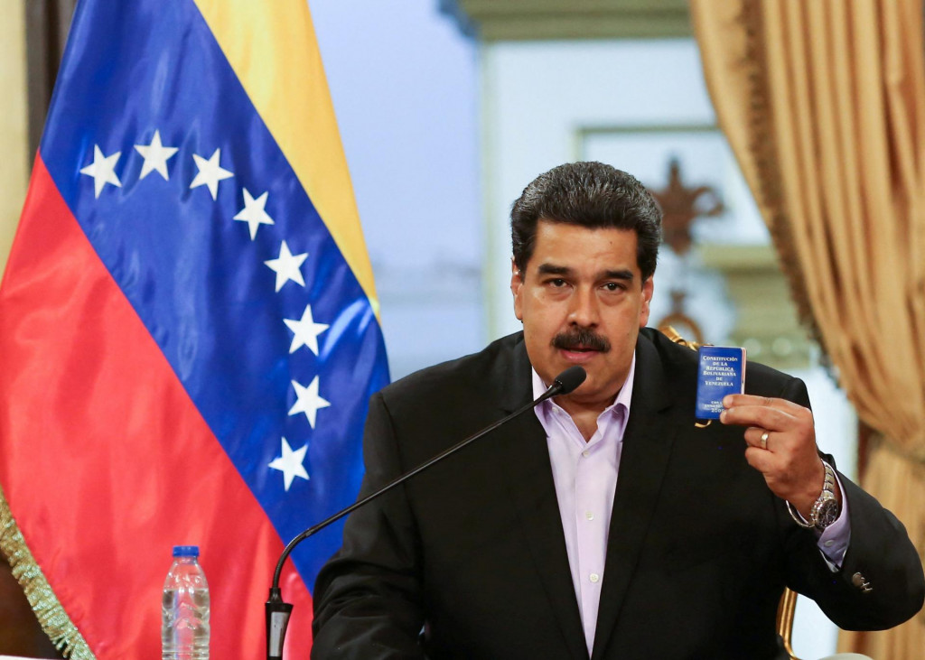 Venezuelsk&yacute; prezident Nicol&aacute;s Maduro. FOTO: REUTERS
