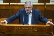 Na sn&iacute;mke poslanec N&aacute;rodnej rady Roman Michelko (SNS). FOTO: TASR/Jakub Kotian