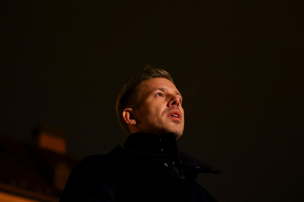 Predseda maďarskej mimoparlamentnej opozičnej strany TISZA P&eacute;ter Magyar. FOTO: REUTERS