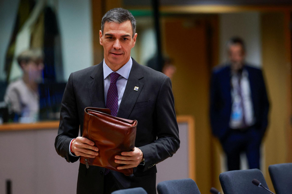 &Scaron;panielsky premi&eacute;r Pedro Sanchez. FOTO: REUTERS