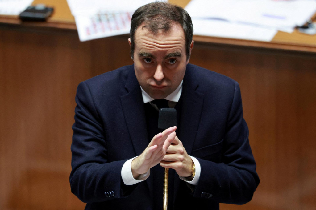 Franc&uacute;zsky premi&eacute;r S&eacute;bastien Lecornu. FOTO: REUTERS