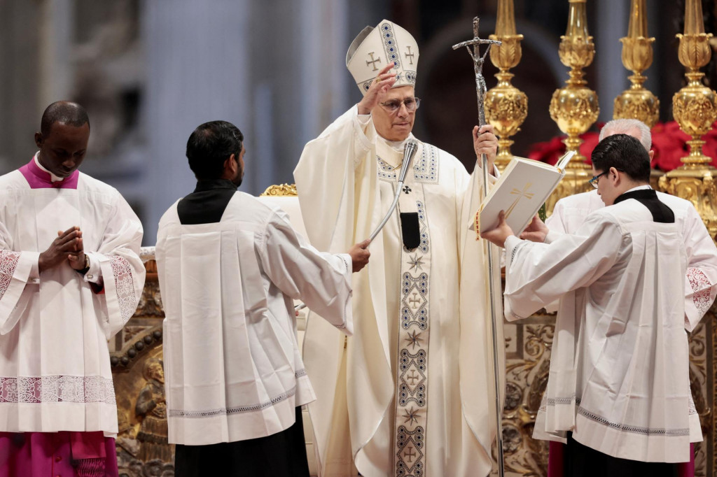 p&aacute;pež Lev XIV. FOTO: REUTERS