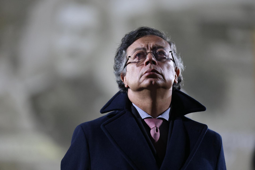 Kolumbijsk&yacute; prezident Gustavo Petro. FOTO: TASR/AP
