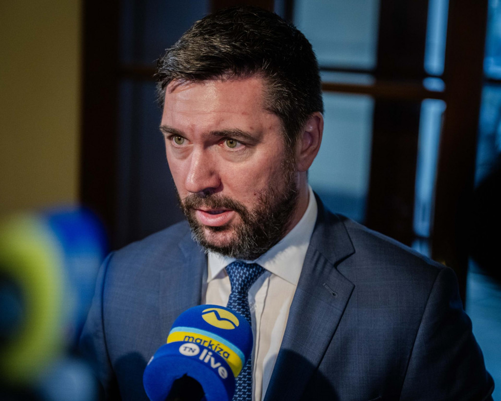 Minister p&ocirc;dohospod&aacute;rstva a rozvoja vidieka Richard Tak&aacute;č (Smer-SD). FOTO: TASR/Jakub Kotian