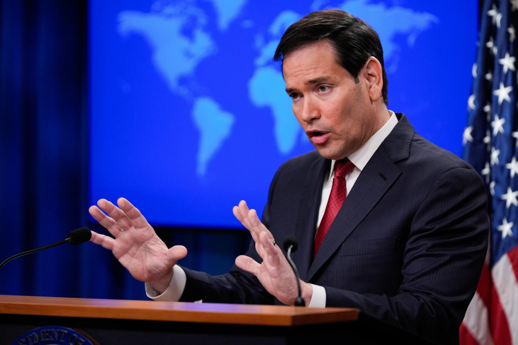 Americk&yacute; minister zahraničn&yacute;ch vec&iacute; Marco Rubio. FOTO: TASR/AP