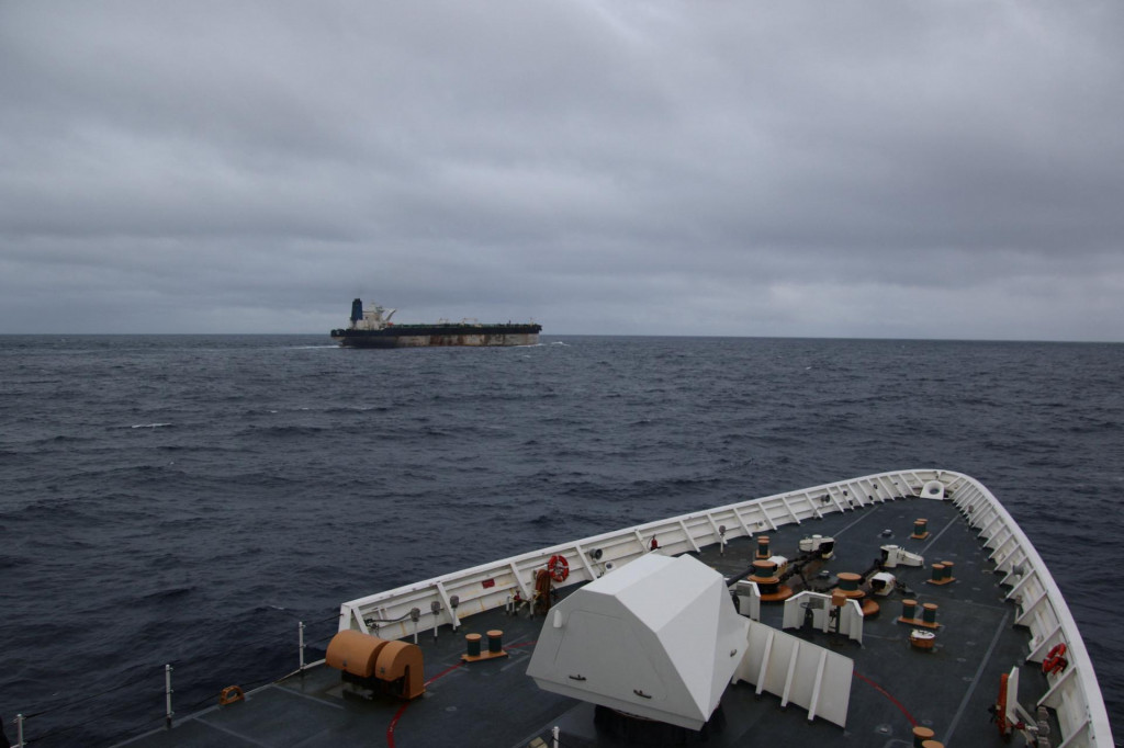 Tanker Marinera. FOTO: Reuters/US EUROPEAN COMMAND
