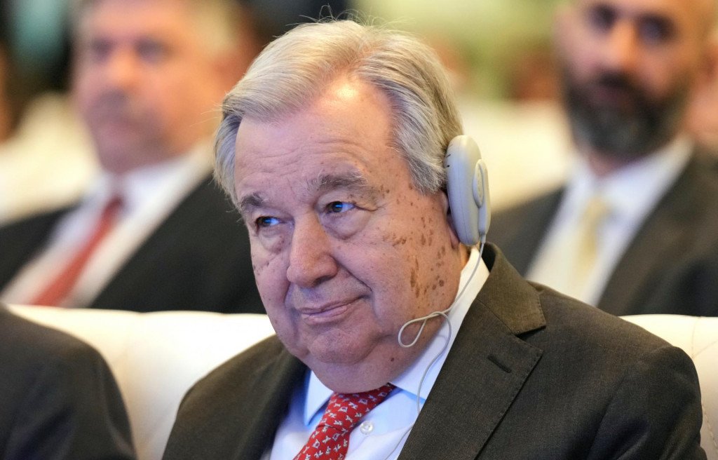 Gener&aacute;lny tajomn&iacute;k Organiz&aacute;cie Spojen&yacute;ch n&aacute;rodov Ant&oacute;nio Guterres. FOTO: TASR/AP