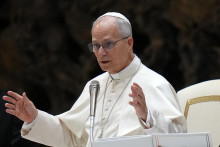 P&aacute;pež Lev XIV.  FOTO TASR/AP

