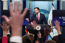 Viceprezident USA J. D. Vance. FOTO: Reuters