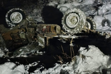 Tragick&aacute; dopravn&aacute; nehoda pri N&aacute;mestove. FOTO: Facebook pol&iacute;cie SR