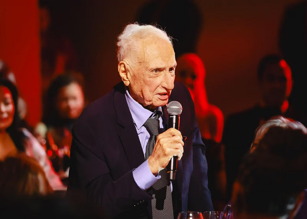Frank Owen Gehry na sn&iacute;mke z 31. m&aacute;ja 2025. FOTO: Patrick/BFA.com/Shutterstock Editorial, Profimedia.cz