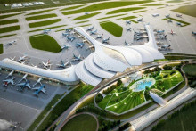 Vizualiz&aacute;cia nov&eacute;ho letiska v Eti&oacute;pii. FOTO: Ethiopian Airlines