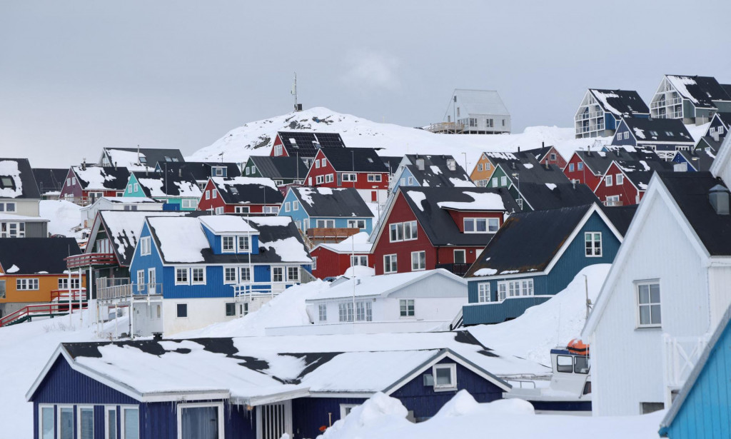 Nuuk, hlavn&eacute; mesto Gr&oacute;nska. FOTO: Reuters