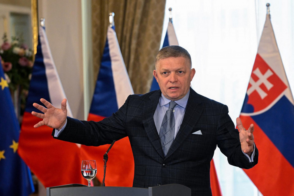 Premi&eacute;r Robert Fico. FOTO: Reuters