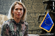 &Scaron;&eacute;fka diplomacie Eur&oacute;pskej &uacute;nie Kaja Kallasov&aacute;. FOTO: REUTERS