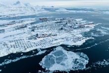 Hlavn&eacute; mesto Gr&oacute;nska Nuuk. FOTO: TASR/AP
