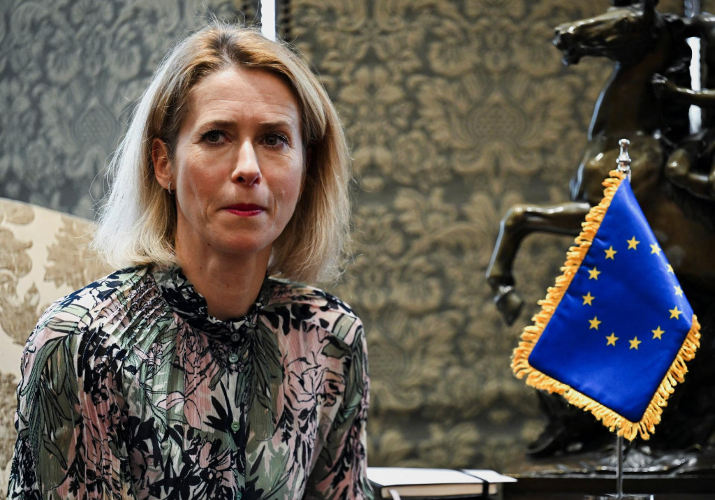 &Scaron;&eacute;fka diplomacie Eur&oacute;pskej &uacute;nie Kaja Kallasov&aacute;. FOTO: REUTERS