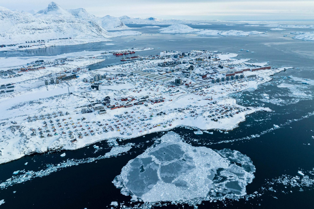 Hlavn&eacute; mesto Gr&oacute;nska Nuuk. FOTO: TASR/AP
