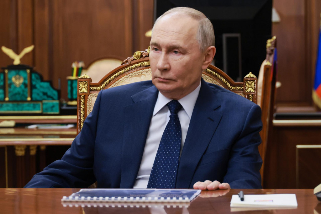 Rusk&yacute; prezident Vladimir Putin. FOTO TASR/AP