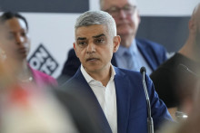 Lond&yacute;nsky starosta Sadiq Khan. FOTO: TASR/AP