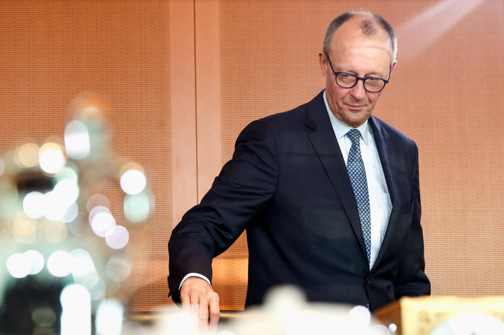 Nemeck&yacute; kancel&aacute;r Friedrich Merz. FOTO: Reuters