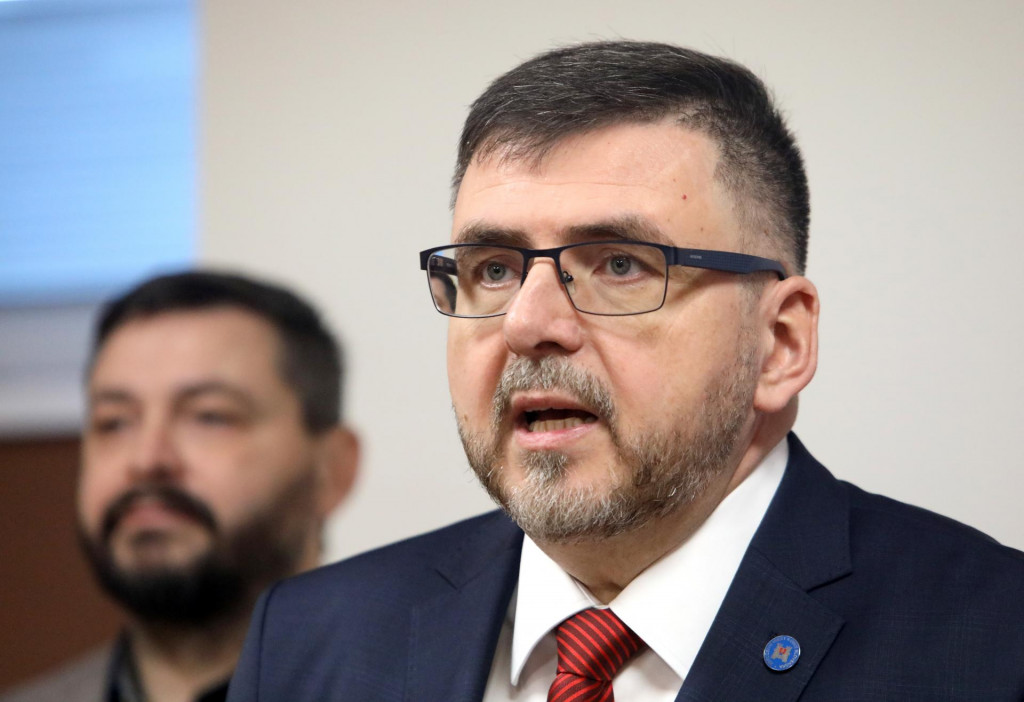 Predseda ZMOS Jozef Božik. FOTO: TASR/J&aacute;n Kro&scaron;l&aacute;k