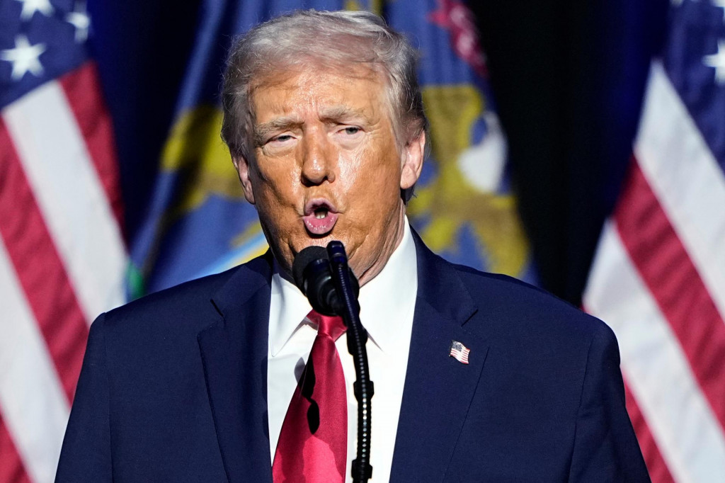 Americk&yacute; prezident Donald Trump. FOTO: TASR/AP