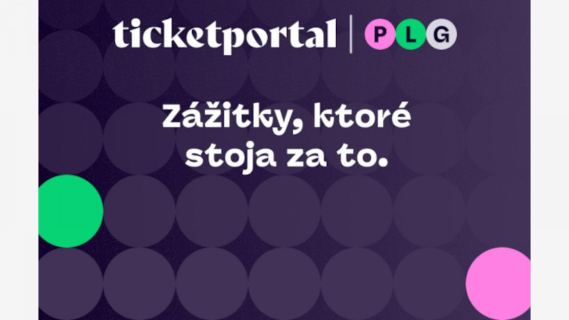 Ticketportal odhaľuje novú vizuálnu identitu pod hlavičkou skupiny PLG