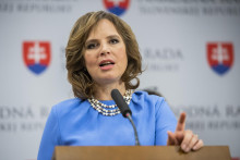 Opozičn&aacute; poslankyňa Veronika Remi&scaron;ov&aacute;. FOTO: TASR/Jaroslav Nov&aacute;k