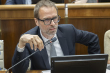 Poslanec SaS Tom&aacute;&scaron; Szalay. FOTO: TASR/Martin Baumann