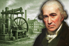 James Watt dok&aacute;zal &uacute;činne využiť vlastnosti pary a vyrobiť v&yacute;konn&yacute; stroj, ktor&yacute; st&aacute;l na začiatku priemyselnej revol&uacute;cie. (ilustračn&yacute; obr&aacute;zok)