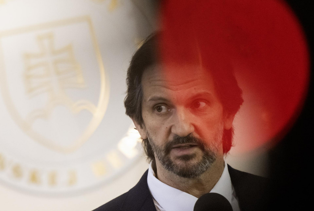 Minister obrany Robert Kaliň&aacute;k. FOTO: TASR/Martin Baumann