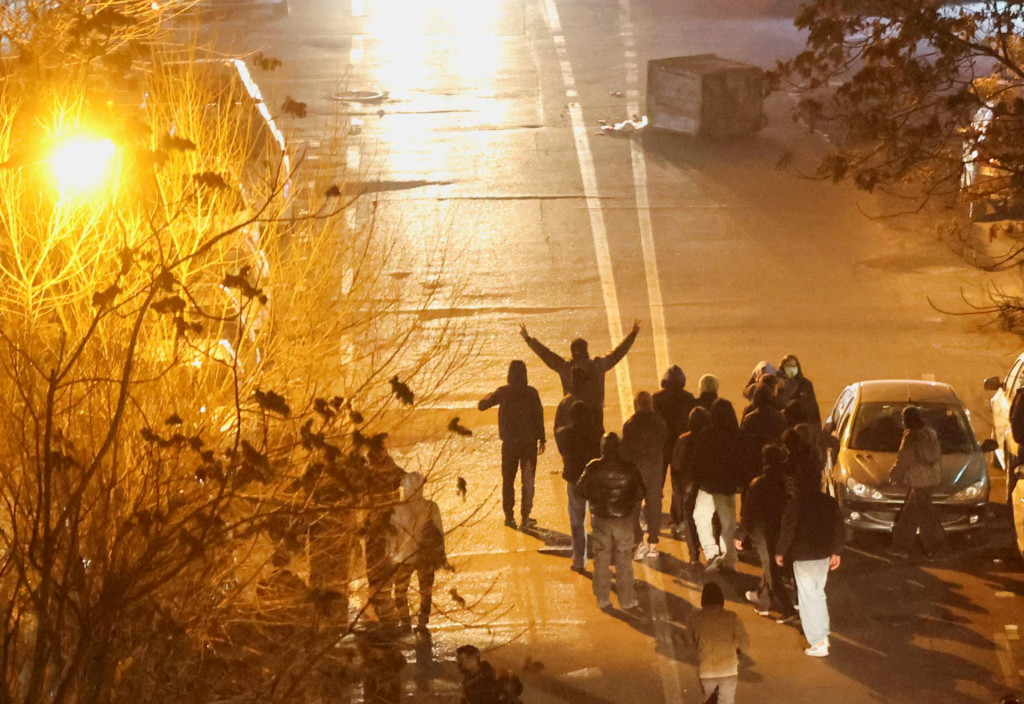 Protest v Ir&aacute;ne. FOTO: Reuters