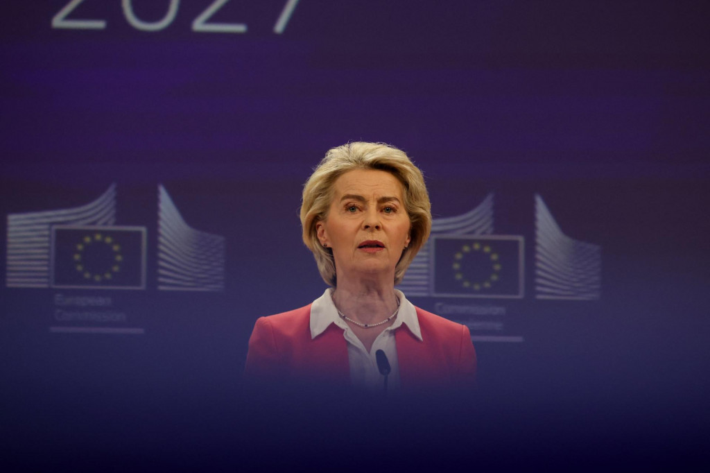 Predsedn&iacute;čka Eur&oacute;pskej komisie Ursula von der Leyen. FOTO: REUTERS