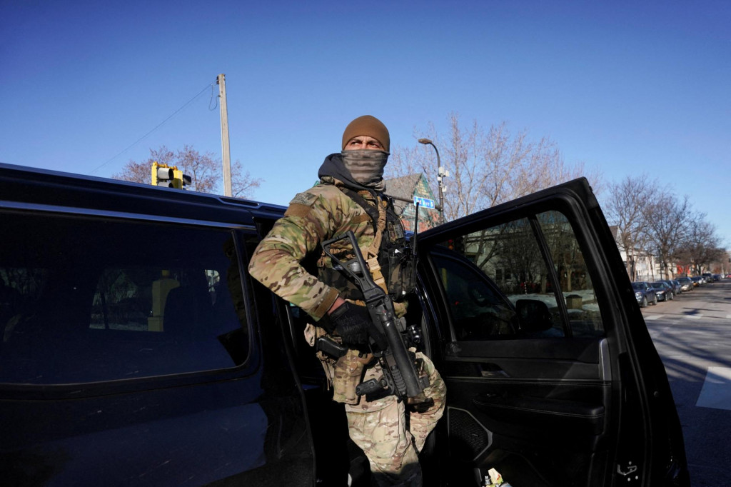 Agent ICE. FOTO: Reuters