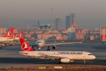 Lietadlo tureckej spoločnosti Turkish Airlines. FOTO: Reuters
