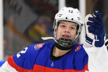 Hokejistka Nela Lopu&scaron;anov&aacute;. FOTO: Twitter/IIHF