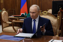Rusk&yacute; prezident Vladimir Putin. FOTO: Reuters