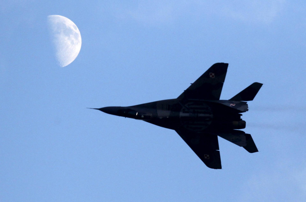 Poľsk&aacute; st&iacute;hačka MiG-29. FOTO: Reuters