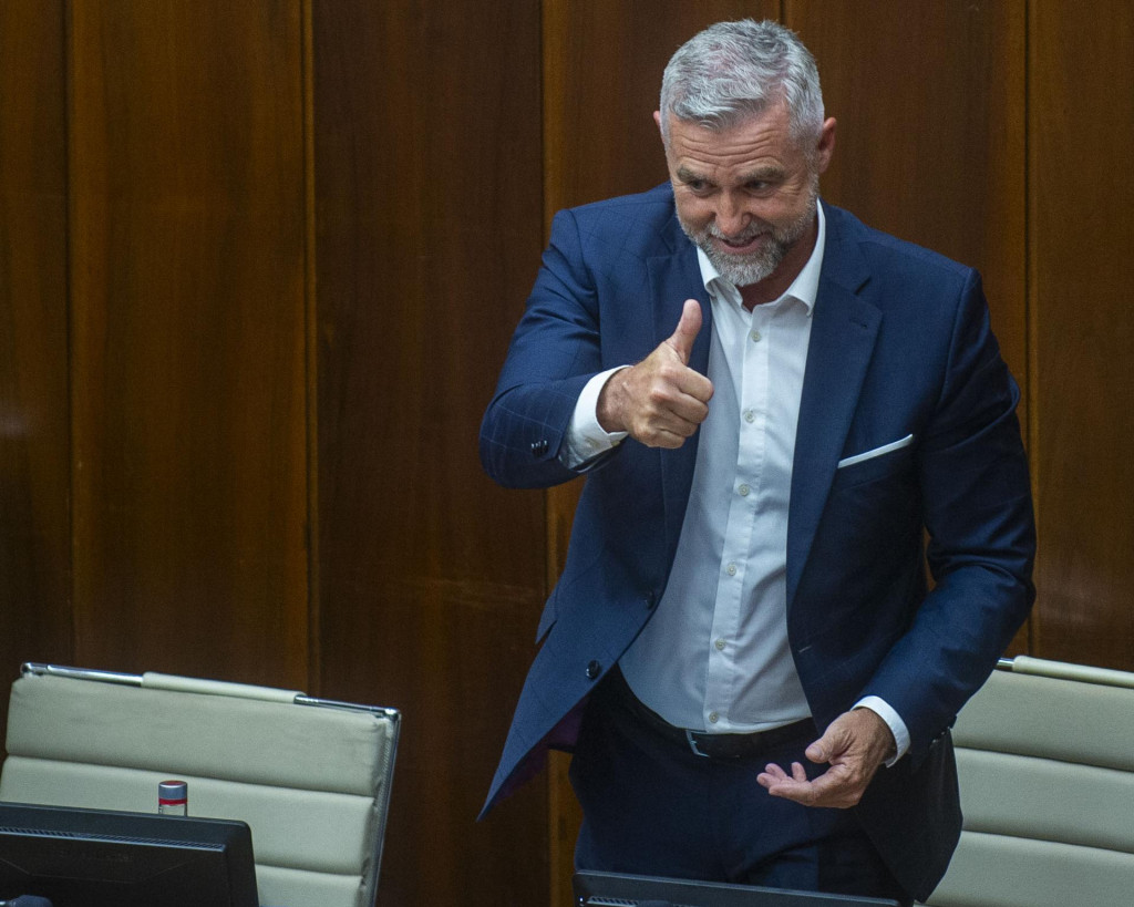 Tibor Ga&scaron;par. FOTO: TASR/Jakub Kotian