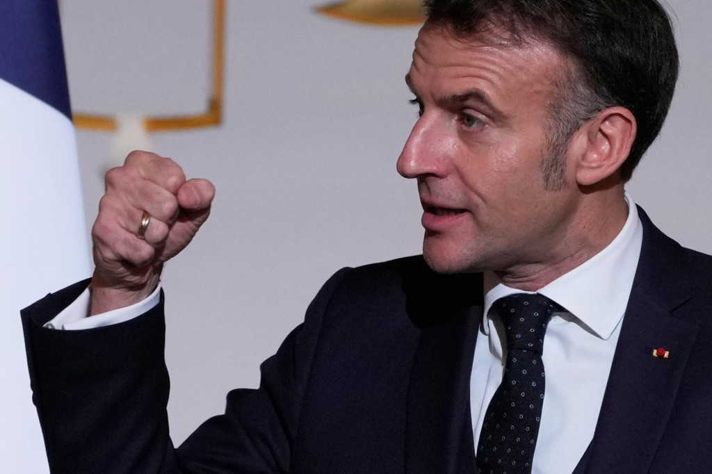 Franc&uacute;zsky prezident Emmanuel Macron. FOTO: TASR/AP