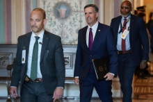 &Scaron;&eacute;f americkej &Uacute;strednej spravodajskej služby John Ratcliffe. FOTO: Reuters