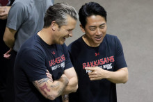 Americk&yacute; minister obrany Pete Hegseth a japonsk&yacute; minister obrany &Scaron;indžir&oacute; Koizumi. FOTO: Reuters