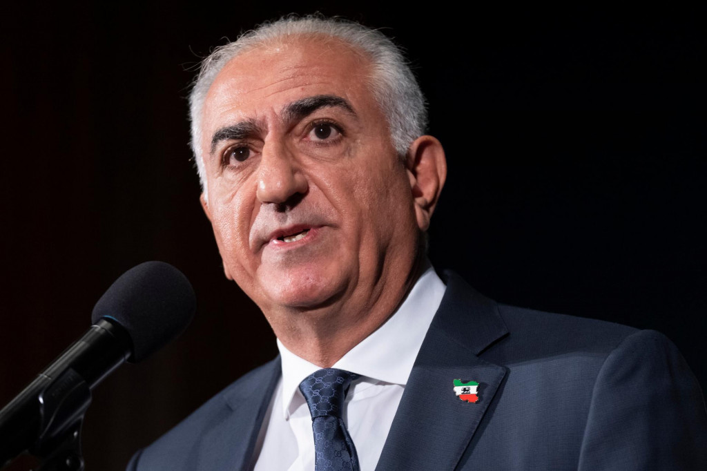 Ir&aacute;nsky korunn&yacute; princ Reza Pahlav&iacute;. FOTO: TASR/AP
