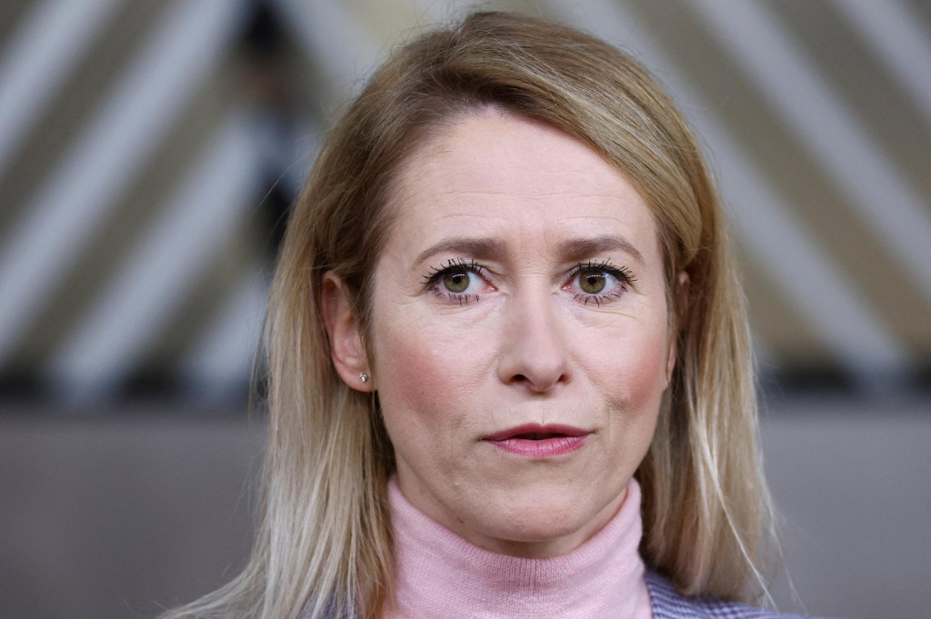 &Scaron;&eacute;fka diplomacie Eur&oacute;pskej &uacute;nie Kaja Kallasov&aacute;. FOTO: REUTERS