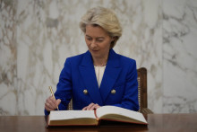 Predsedn&iacute;čka Eur&oacute;pskej komisie Ursula von der Leyenov&aacute;. FOTO: TASR/AP
